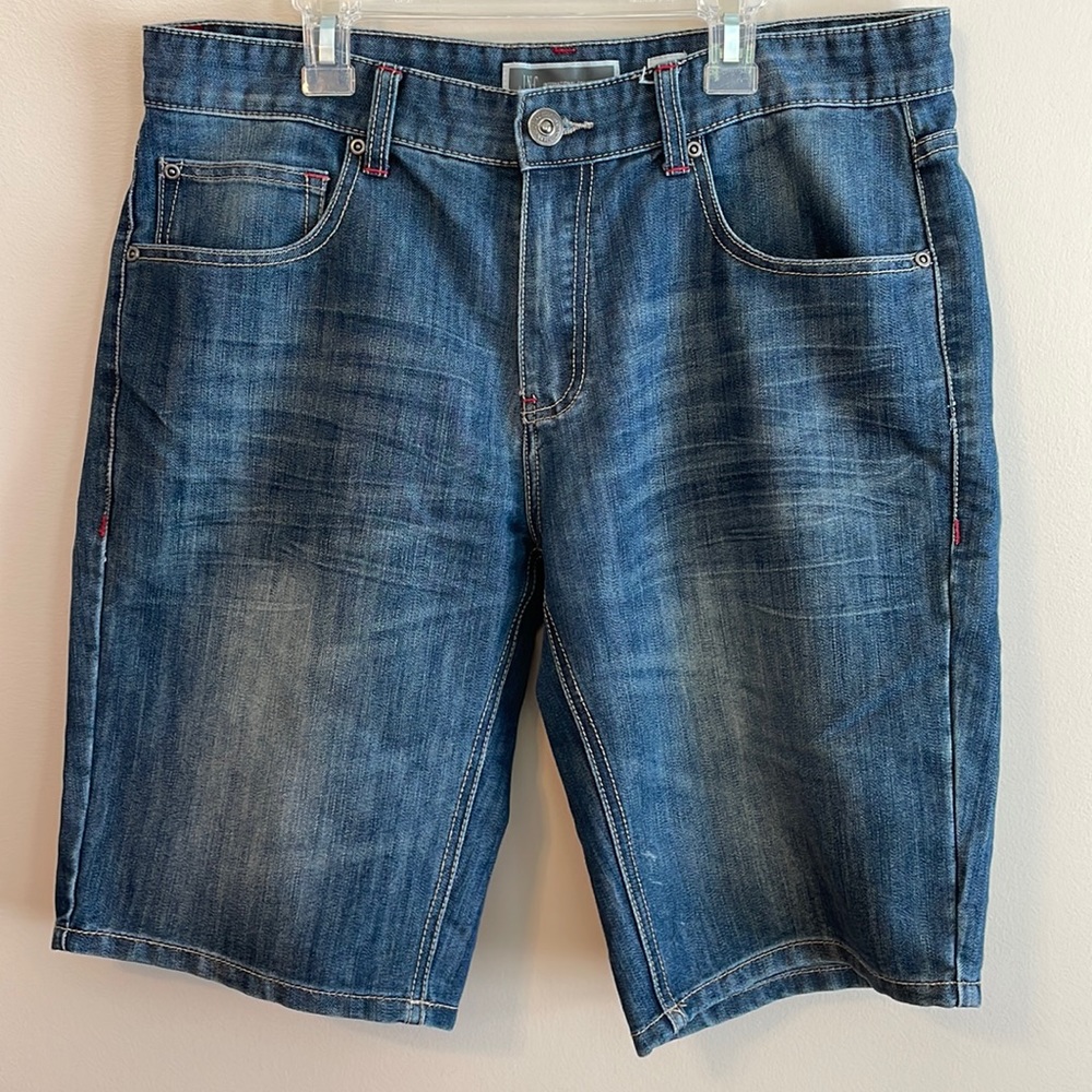 INC International Concepts Jean Shorts Men’s Size 33 Blue Denim